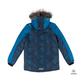 ENSEMBLE NEIGE JUNIOR BOTLEV BLEU CONIFERE - Maheu Go Sport