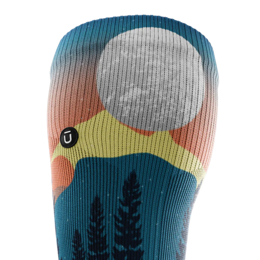 CHAUSSETTES DE COMPRESSION HAUTE ADULTE,  BRIGHT NIGHT