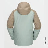 MANTEAU SHELL HOMME BRIGHTON FZ AGAVE, VOLCOM - Maheu Go Sport