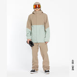 MANTEAU SHELL HOMME BRIGHTON FZ AGAVE, VOLCOM - Maheu Go Sport