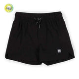 SHORT MAILLOT POUR ENFANT, NOIR (4 À 8 ANS)