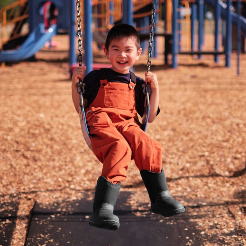 BOTTE MI-SAISON TOUT-PETIT TOASTY DRY LITE NOIR BTL BLB JAN JUL MAHEU GO SPORT MANNEQUIN