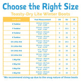 BOTTE MI-SAISON POUR TOUT-PETIT, TOASTY DRY LITE FLEURS (6 À 13)