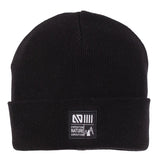 TUQUE EN TRICOT ENFANT, NOIR