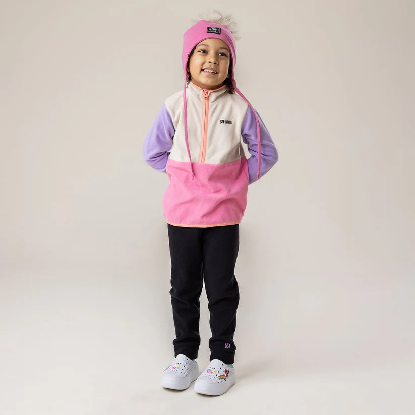 ENSEMBLE SOUS-VÊTEMENT FILLE BLOC COULEURS ROSE 4 À 8 ANS BUWO600 NANO MAHEU GO SPORT DEVANT MANNEQUIN