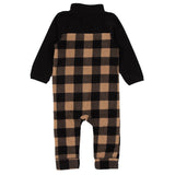 ENSEMBLE SOUS-VÊTEMENT BÉBÉ NOIR À CARREAUX BUWP705 NANÖ MAHEU GO SPORT DOS