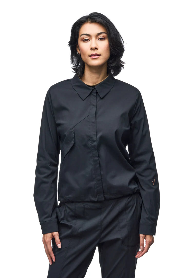 SURCHEMISE POUR FEMME, CAMICIA NOIR