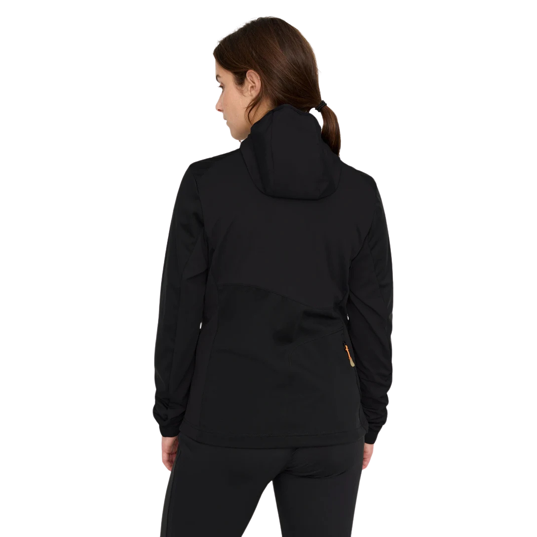 MANTEAU SKI DE FOND FEMME CARDIO NOIR FS50010 FOSFO MAHEU GO SPORT DOS MANNEQUIN 