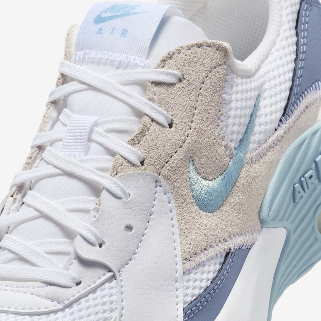 ESPADRILLE POUR FEMME, AIR MAX EXCEE BLANC, BEIGE & BLEU - Maheu Go Sport