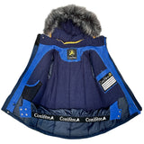 HABIT D'HIVER 2 PIÈCES ENFANT, CONIFÈRE BLEU (3 À 6X ANS)