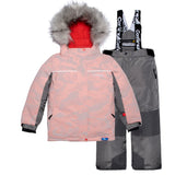 HABIT D'HIVER 2 PIÈCES FILLE PÊCHE (3 et 3X ANS) CF17204 CONIFERE MAHEU GO SPORT