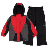 HABIT HIVER 2 PIÈCES ENFANT, CONIFÈRE ROUGE (6X ANS) MAHEU GO SPORT