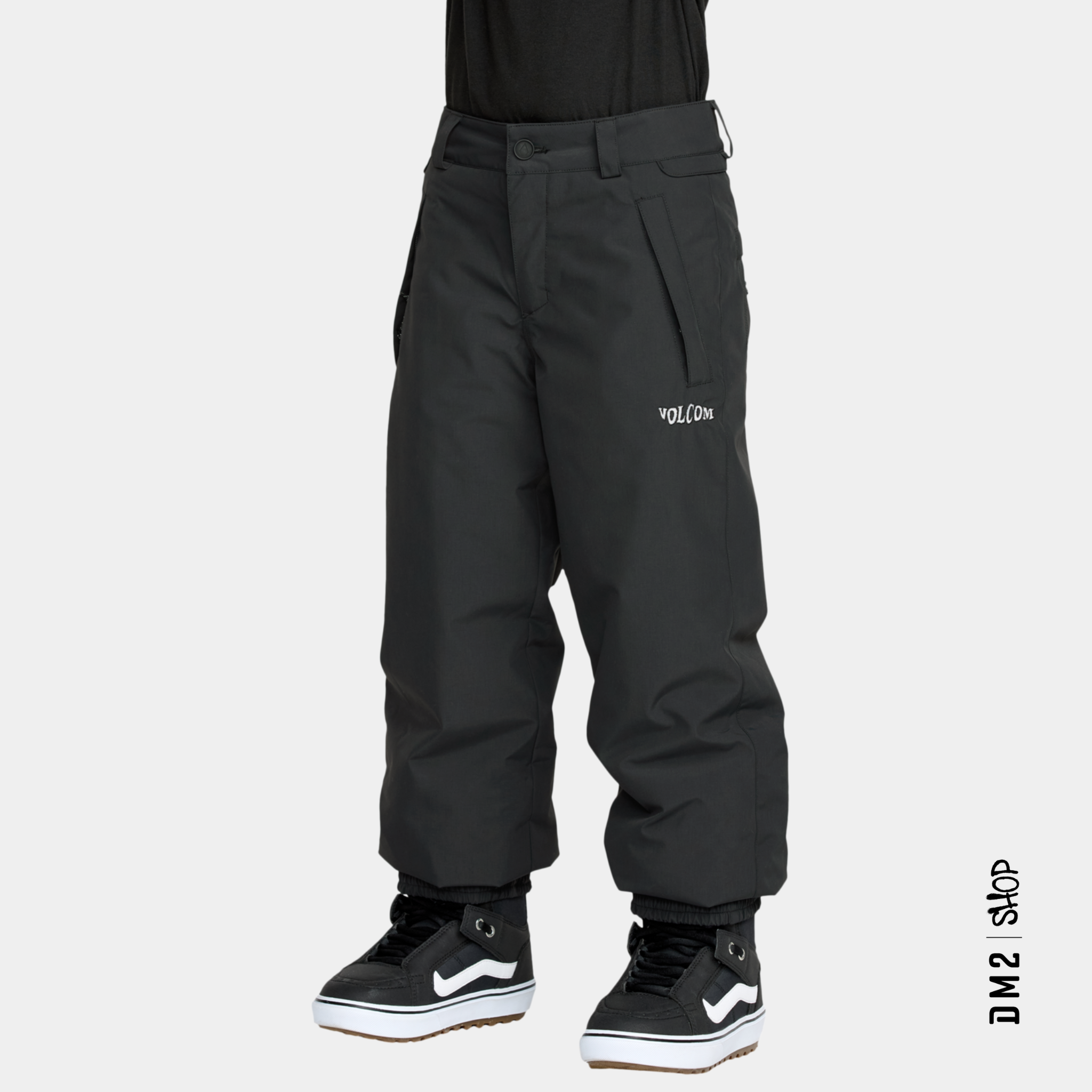 pantalon-snow-isole-junior-chaos-noir-volcom-h25-maheu