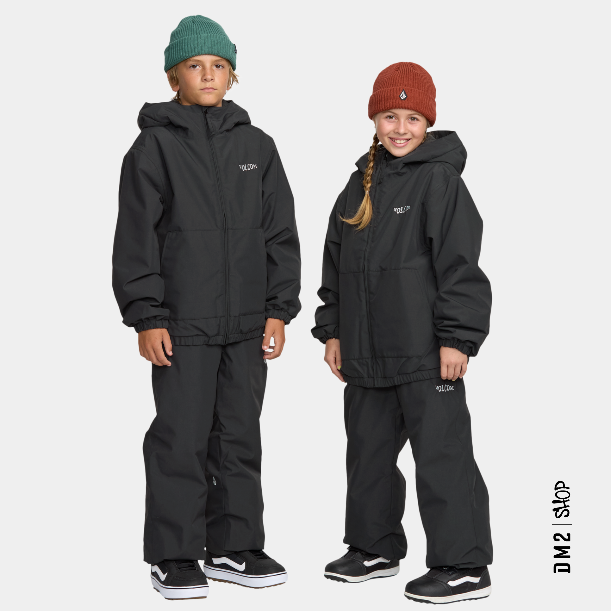 PANTALON SNOW ISOLÉ - JUNIOR - CHAOS NOIR