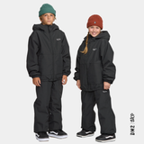 PANTALON SNOW ISOLÉ - JUNIOR - CHAOS NOIR