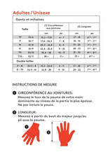 SOUS-GANTS CHAUFFANTS ADULTE, WARM UP