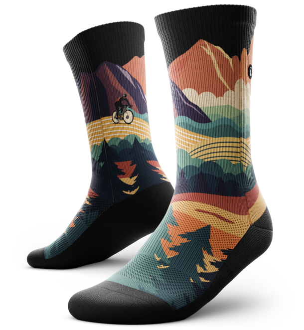 CHAUSSETTES ADULTE MEANDERING OUTWAY MAHEU GO SPORT PAIRE PIED