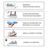 CHAUSSURES POUR ENFANT, BREEZE SLIP ON NOIR