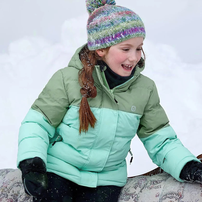 HABIT D'HIVER 2 PIÈCES JUNIOR, CHRISTIE MENTHE (8 À 14 ANS)