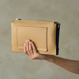 SHOULDER BAG, CIAO 50 CAMEL