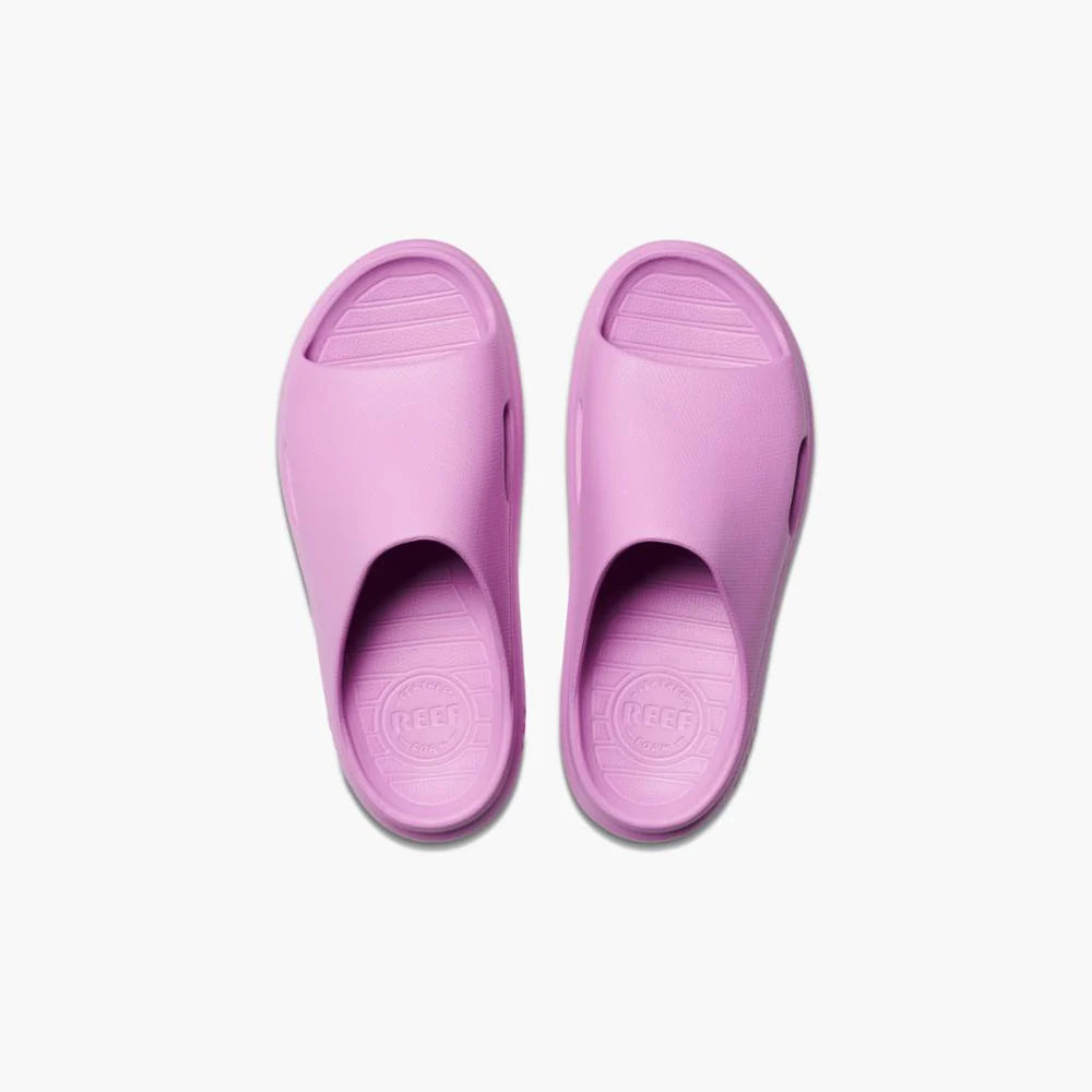 SANDALES ENFANTS JUNIOR, RIO SLIDE ROSE (13 À 6) CJ3975 REEF MAHEU GO SPORT PAIRE DESSUS