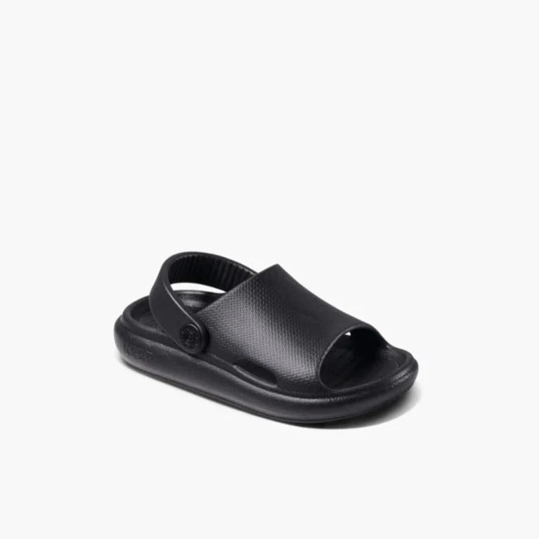 SANDALES ENFANTS LITTLE RIO SLIDE NOIR CJ4175 REEF MAHEU GO SPORT ANGLE