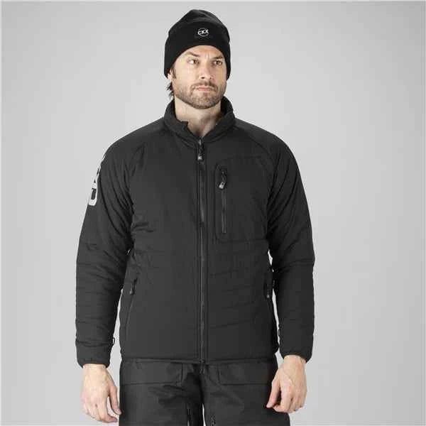 MANTEAU ISOLANT HOMME, COOPER NOIR