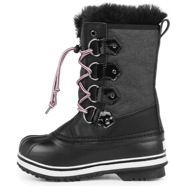 BOTTE D'HIVER JUNIOR, CORTINA NOIR (13 À 7) - Maheu Go Sport