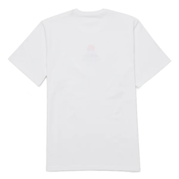 T-SHIRT MANCHES COURTES HOMME, COTOPAXI MOUNTAIN BLANC