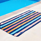 SERVIETTE DE PLAGE EN MICROFIBRE, COUCHÉ DE SOLEIL EN KAYAK