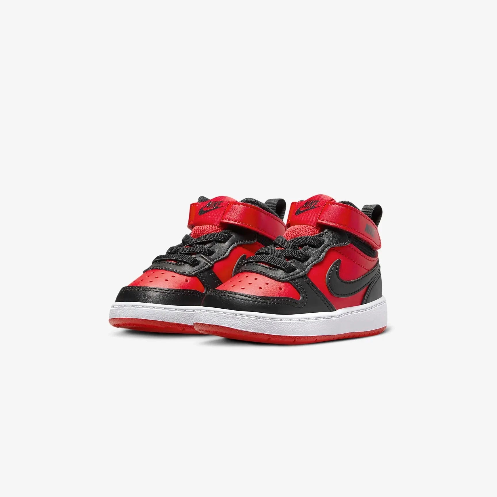 CHAUSSURE TOUT-PETIT COURT BOROUGH MID 2 ROUGE 5 À 10 CD7784-602 NIKE MAHEU GO SPORT PAIRE ANGLE