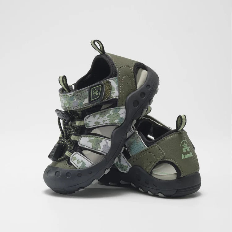 SANDALE À BOUT FERMÉE POUR TOUT-PETITS, CRAB CAMO - Maheu Go Sport