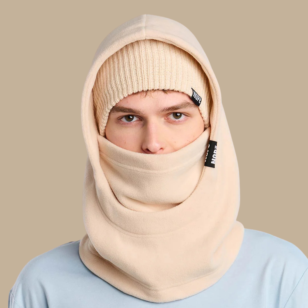 CAPUCHE ET SURCAPUCHE CASQUE SKI ADULTE CRÈME NOPÉ MAHEU GO SPORT