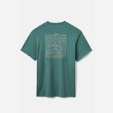 T-SHIRT POUR HOMME, CRIMP ELEVATION SAGE
