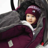 HOUSSE HIVER POUR SIÈGE D'AUTO, MERLOT