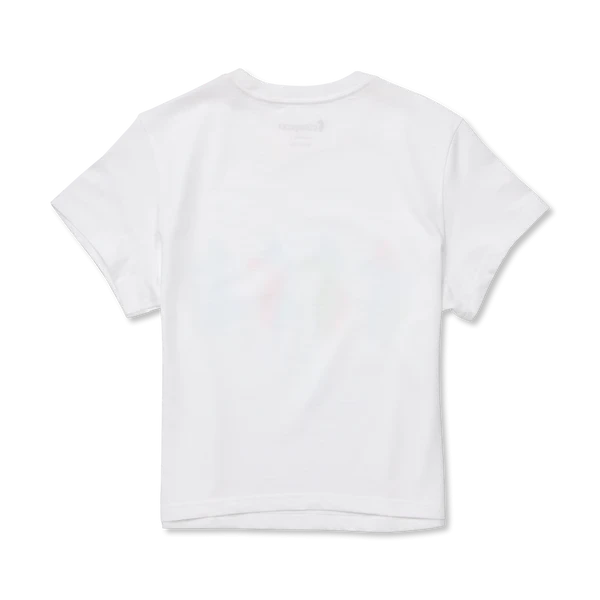 T-SHIRT MANCHES COURTES FEMME, CUATRO BITMAP BLANC