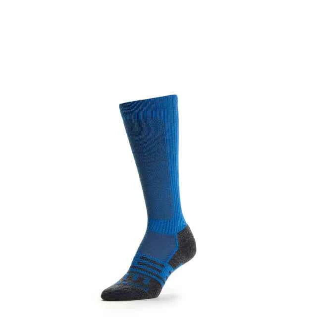CHAUSSETTES DE SKI ENFANT, SLOPE BLEU