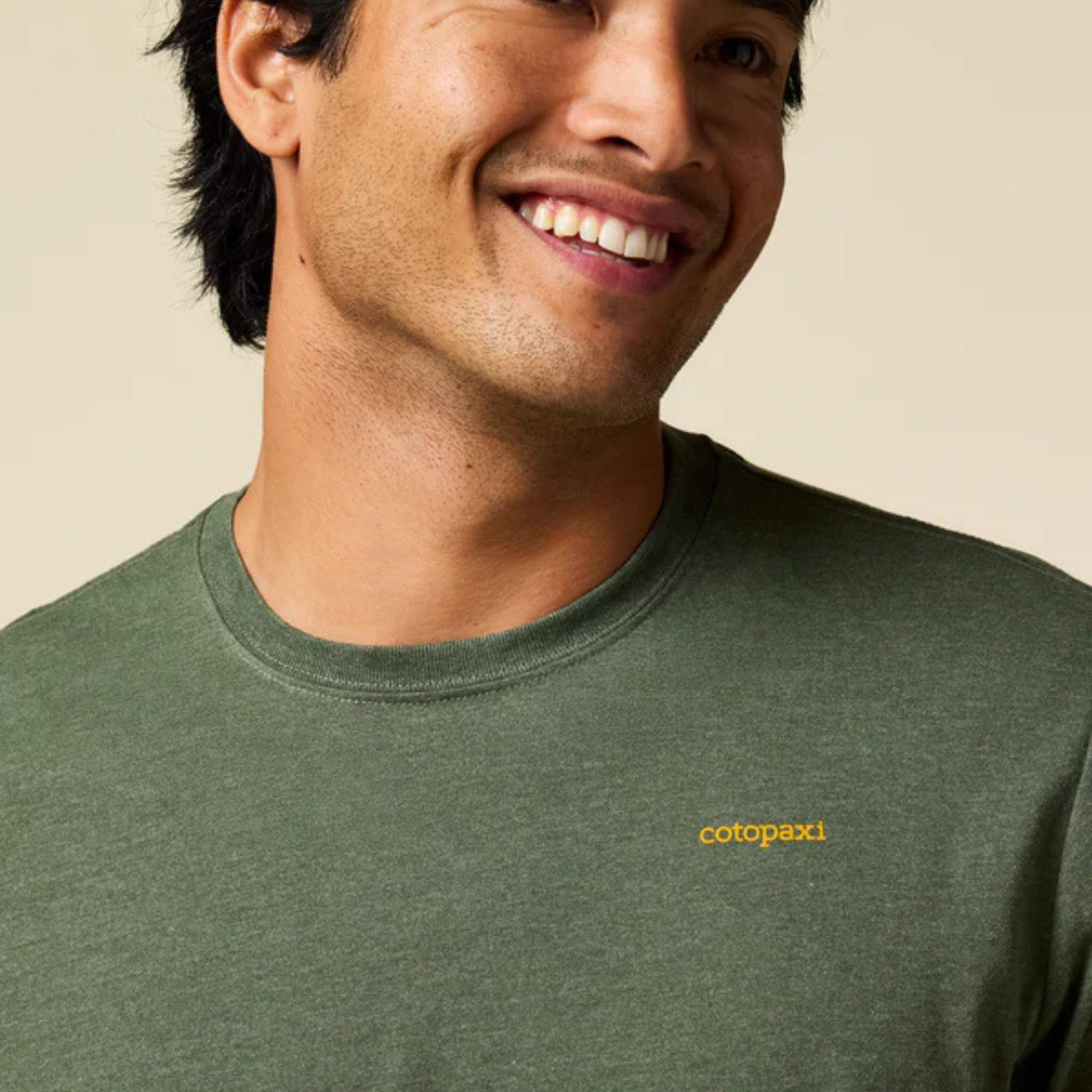 T-SHIRT MANCHES COURTES COTOPAXI HOMME DOWN THE RIVER VERT S26474M1667 SEREGRAPHIE DOS