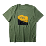 T-SHIRT MANCHES COURTES COTOPAXI HOMME DOWN THE RIVER VERT S26474M1667 DOS