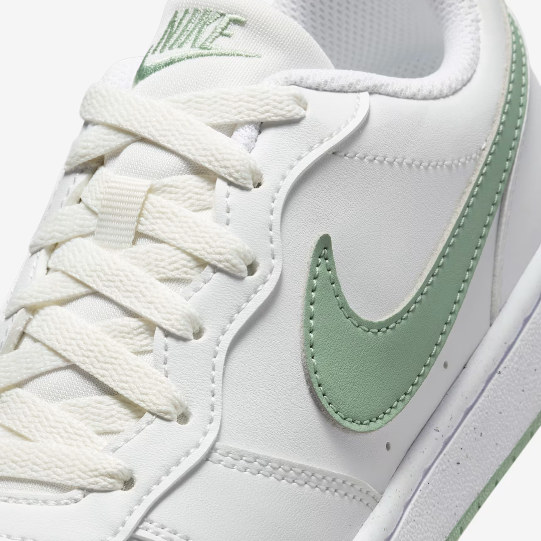 CHAUSSURE JUNIOR, COURT BOROUGH LOW BLANC ET MENTHE - Maheu Go Sport