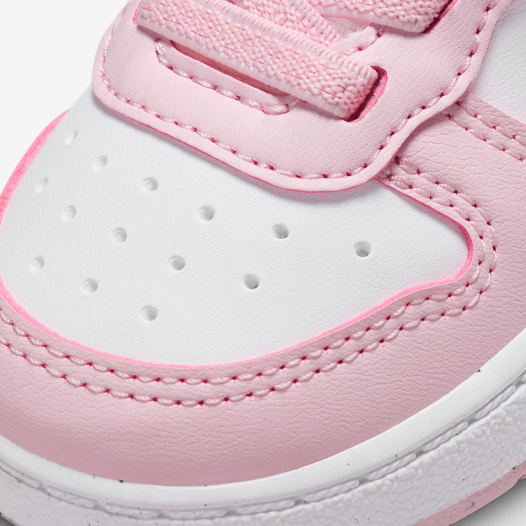 CHAUSSURE POUR TOUT-PETIT, COURT BOROUGH LOW BLANC & ROSE - Maheu Go Sport