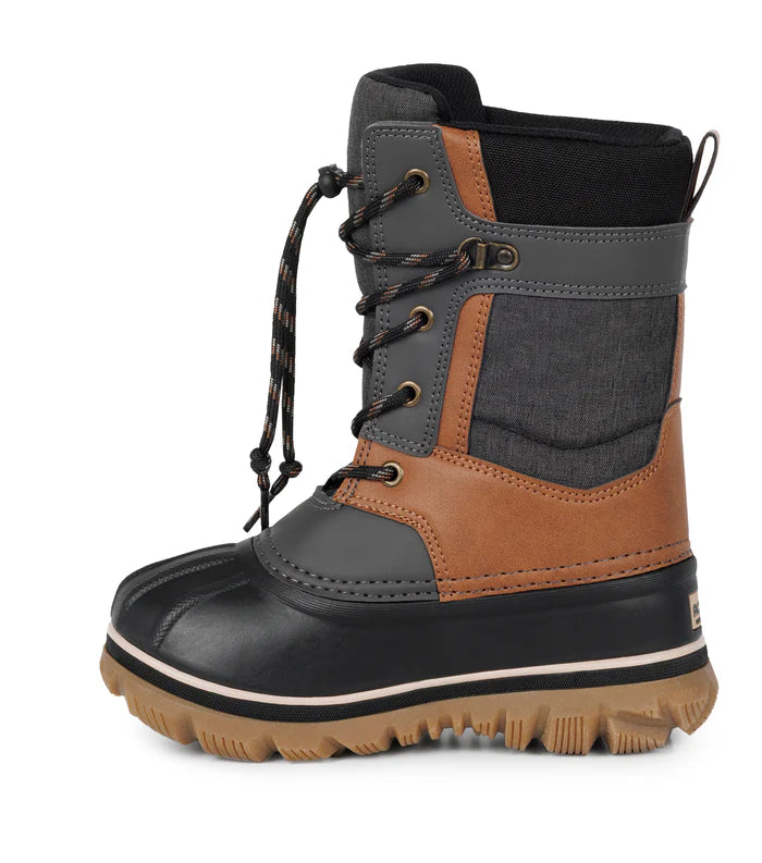 BOTTES HIVER JUNIOR, ELECTRO TAN (13 À 7)