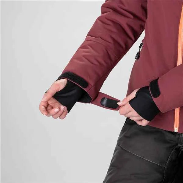 MANTEAU MOTONEIGE FEMME, ELEMENT NOIR