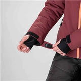 MANTEAU MOTONEIGE FEMME, ELEMENT NOIR