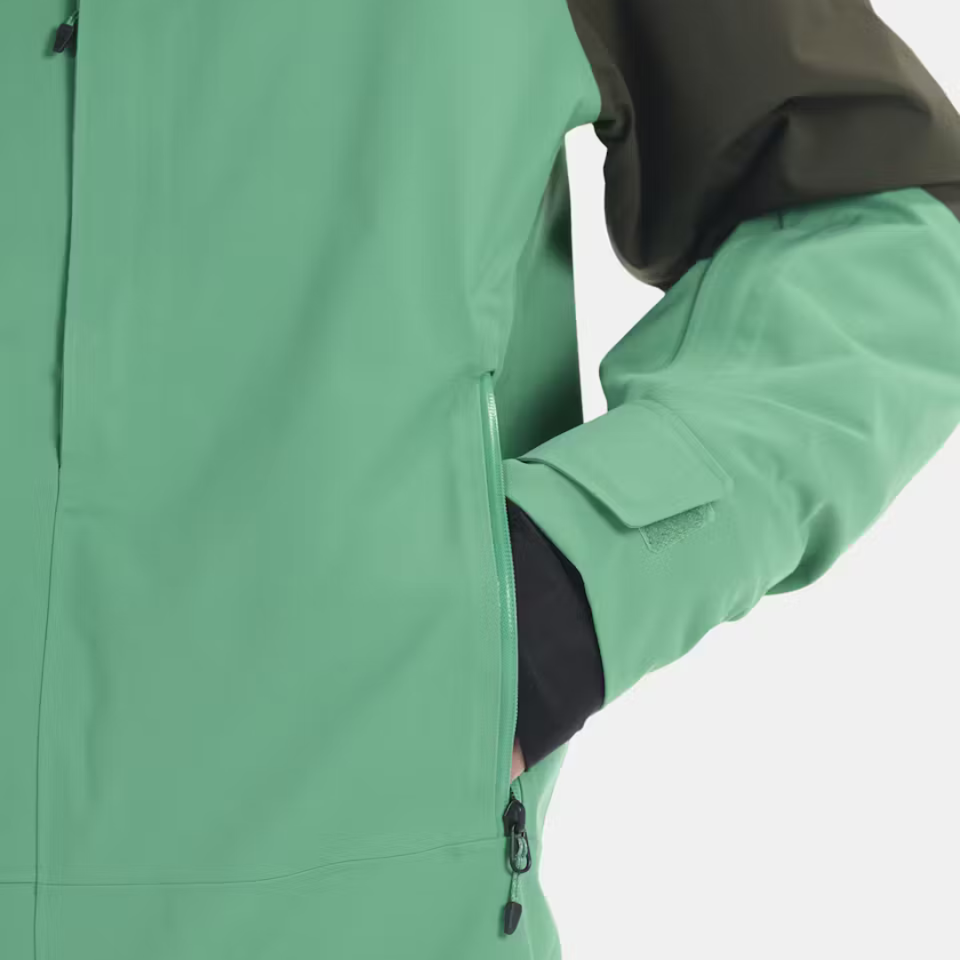 MANTEAU SKI HOMME, ELEVATION ROSIN GREEN