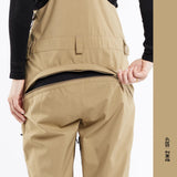 SALOPETTE SNOW FEMME ELM STRETCH GORE BEIGE, VOLCOM - Maheu Go Sport