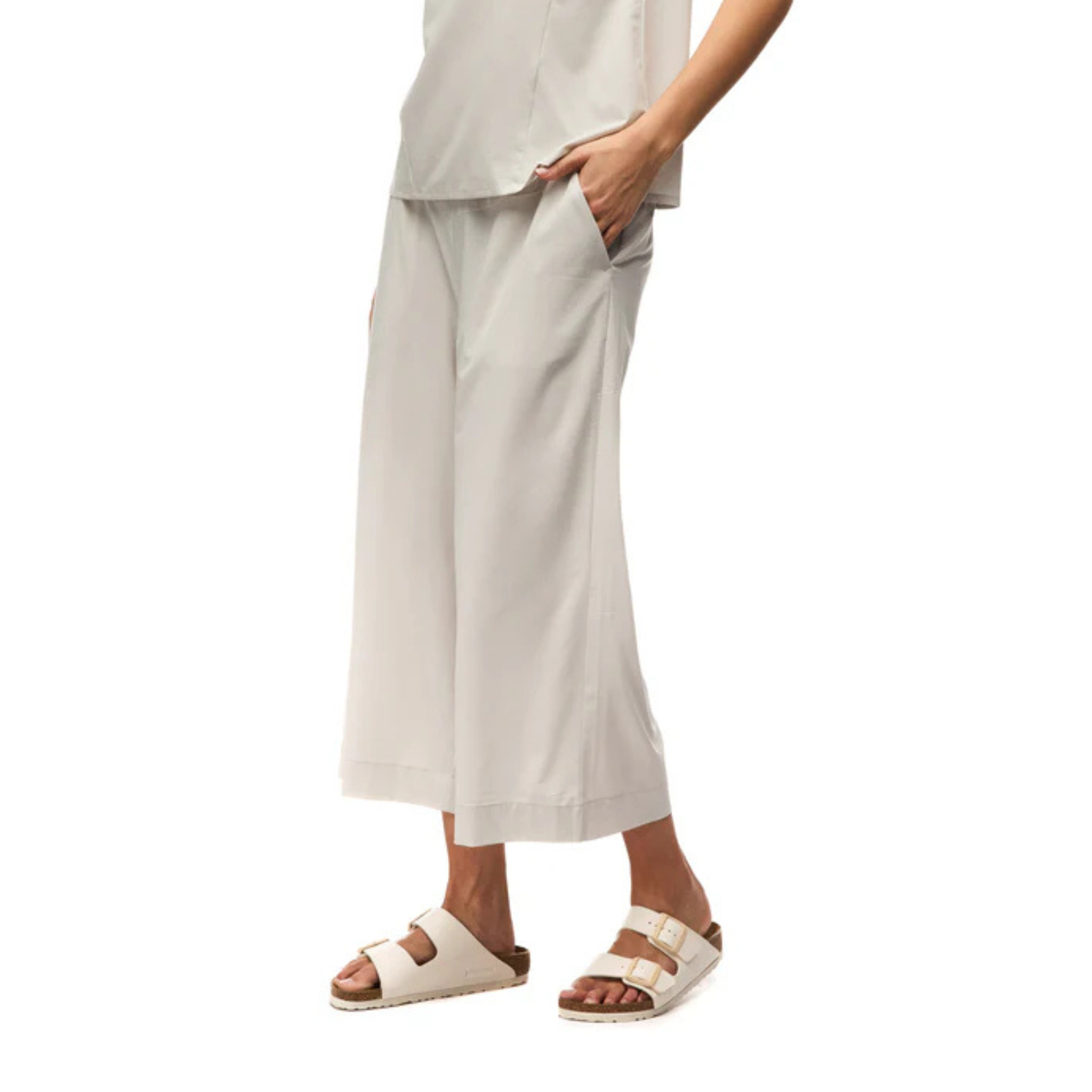 PANTALON AMPLE POUR FEMME, EPESI III OYSTER