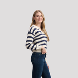 TRICOT POUR FEMME, JOHNNY RAYURES NAUTIQUES