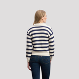 TRICOT POUR FEMME, JOHNNY RAYURES NAUTIQUES