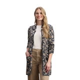 CARDIGAN LONG FEMME VIGNES FLEURIES F25FVL1576 HATLEY MAHEU GO SPORT MANNEQUIN DEVANT